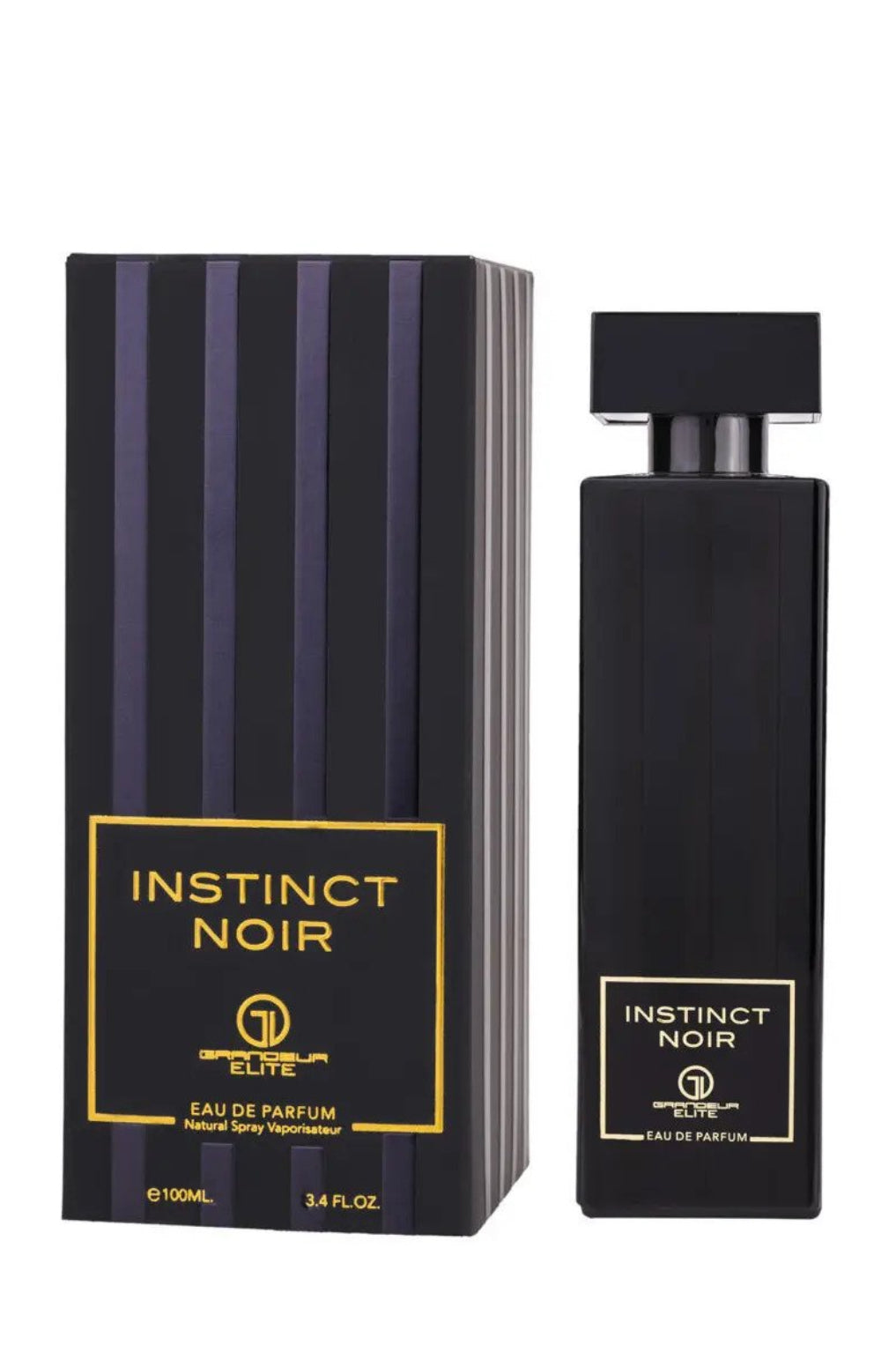 Parfum arabesc Instinct Noir, Grandeur Elite, apa de parfum 100 ml, unisex