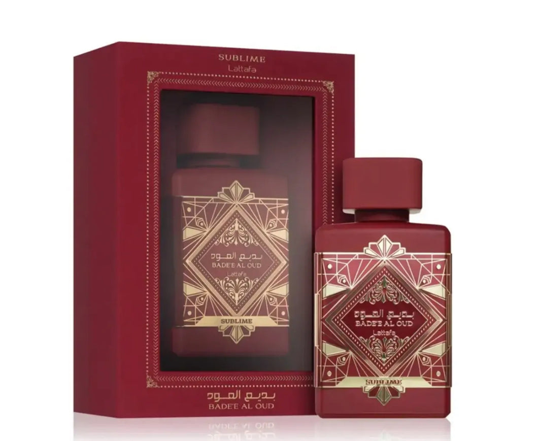 Apa de Parfum Badee Al Oud Sublime, Lattafa, Femei – 100ml Parfum arabesc original import Dubai